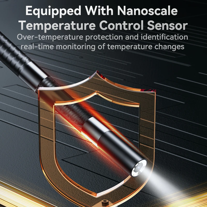 Endoscopio Industrial de boroscopio articulado bidireccional con cámara articulada de 8mm y 5,5mm, endoscopio para coches para Android IOS automotriz - imagen 4