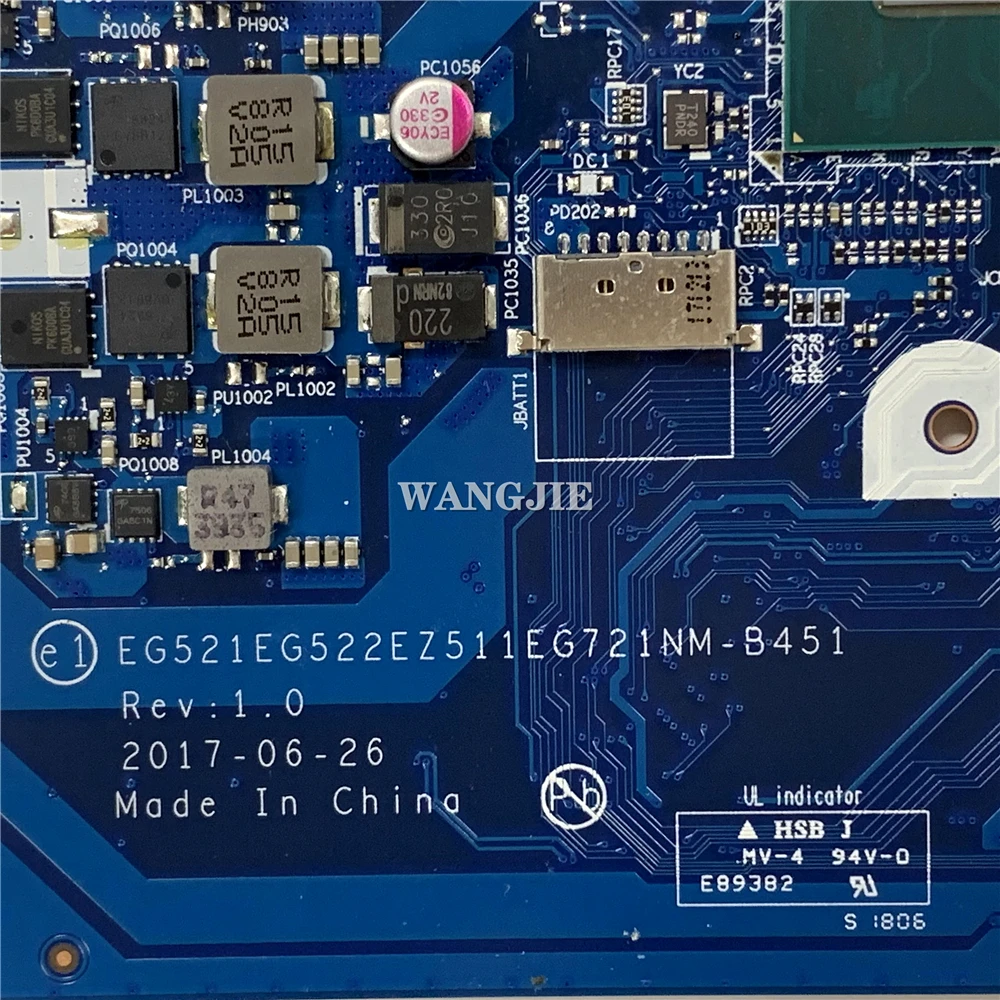 Para Lenovo Ideapad 330-15IKB 330-17IKB placa base para ordenador portátil 5B20P99234 NM-B451 con CPU de I5-8250U 4GB RAM DDR4 MB 100% en funcionamiento - imagen 5