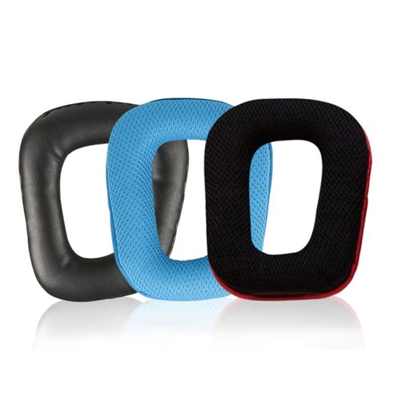 Almohadillas para los oídos para Logitech G35, G430, G432, G332, G930, F450, accesorios para auriculares, 2 uds. - imagen 3