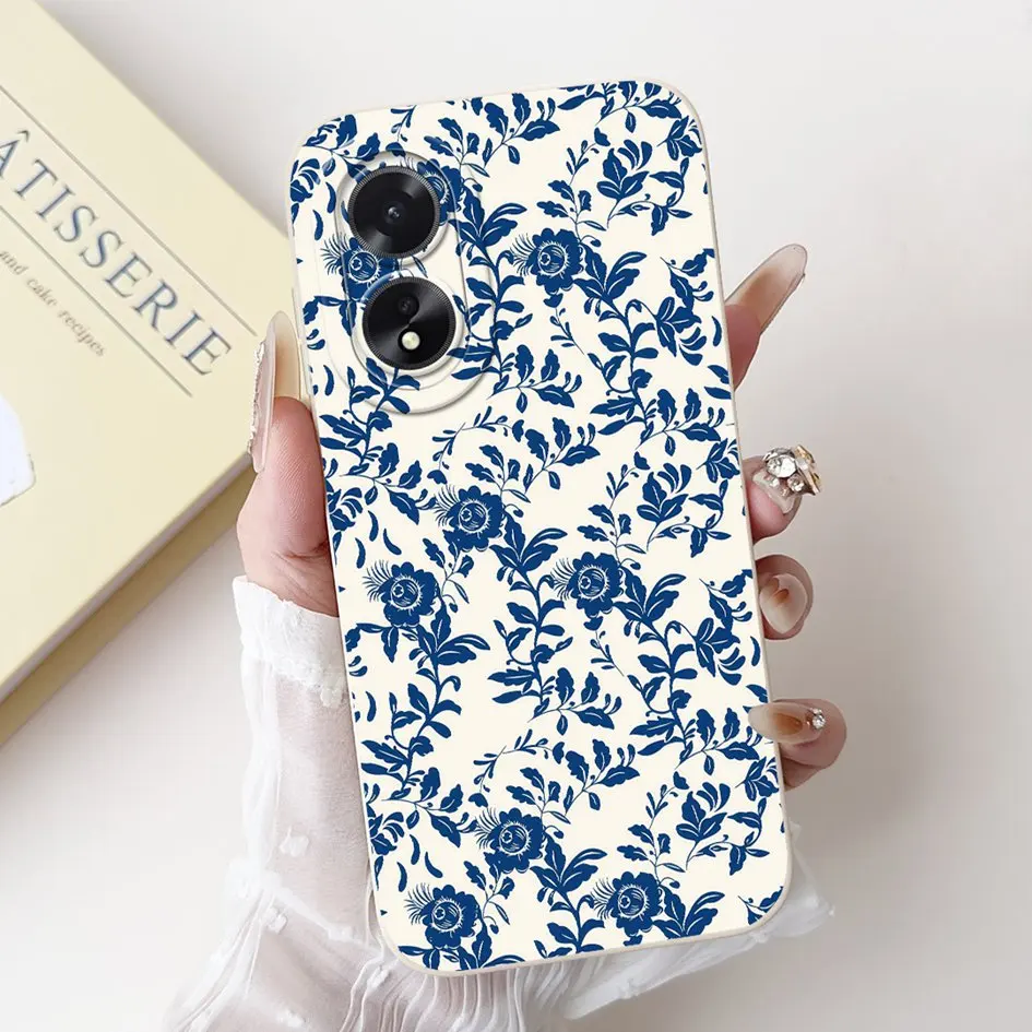 Funda para OPPO A38 4G, funda para Appo A18 Capas CPH2591 CPH2579, parachoques trasero de teléfono a prueba de golpes, funda mate para OppoA38 4G A 38 - imagen 5