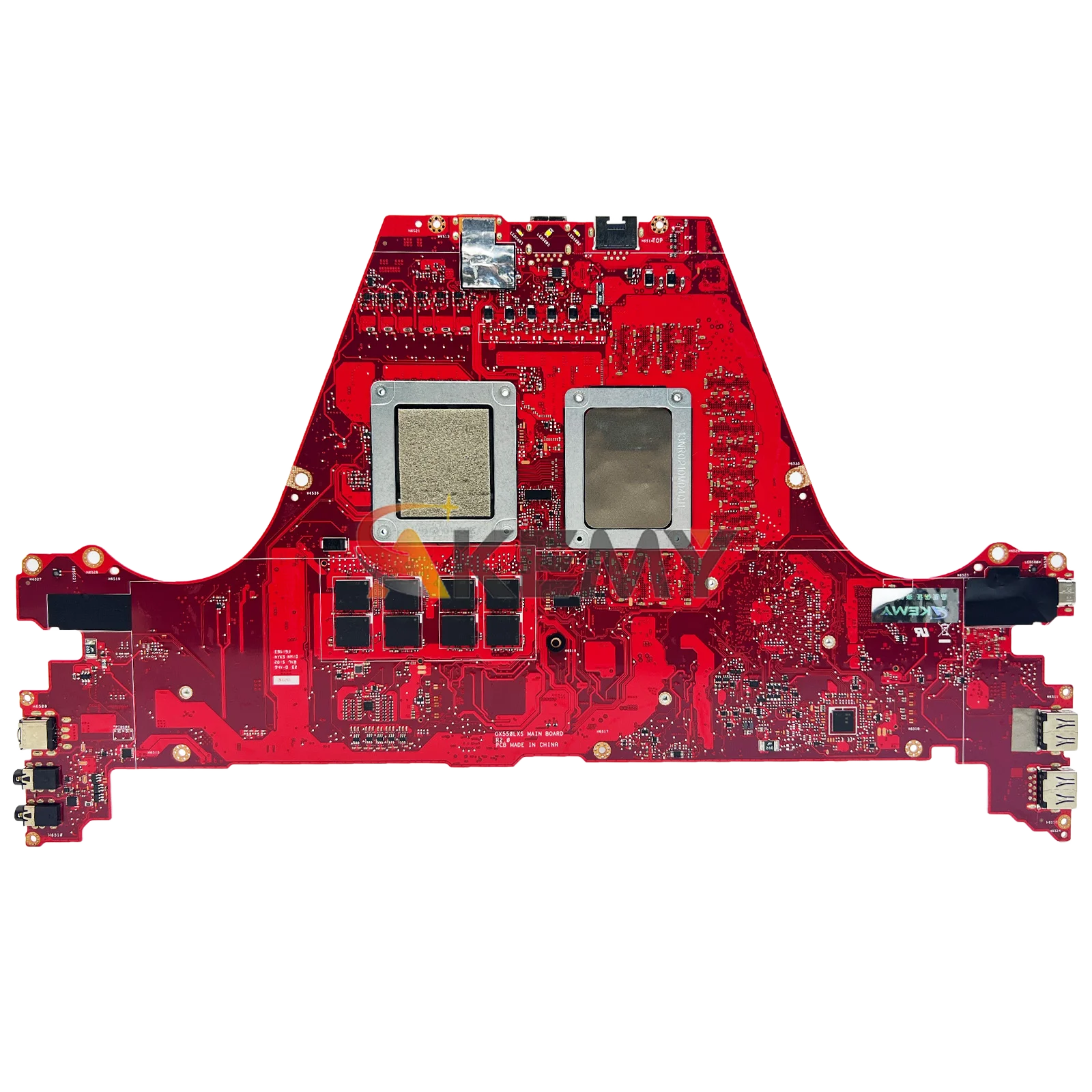 Placa base para ordenador portátil GX550LXS para ASUS ROG Zephyrus Duo GX550LXS GX550 GX550LW GX550LV GX550LU GX550LS placa base 10. a generación I3 i5 i7 - imagen 2