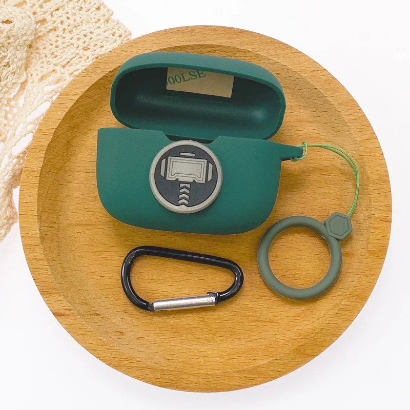 Funda de dibujos animados de Marvel Batman para auriculares JBL Tune 230NC, funda inalámbrica Bluetooth para JBL T230NC / T130NC TWS, carcasa suave - imagen 4