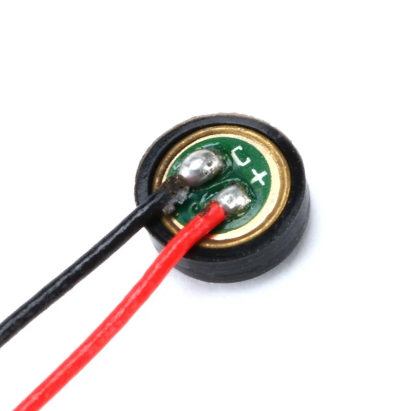 Micrófono eléctrico de alta sensibilidad, dispositivo electrónico de 3DB, antiinterferencias con Cable de 4015 MM, enchufe de 4x1,25 MM, 1,5, 20 piezas/10 Uds. - imagen 3