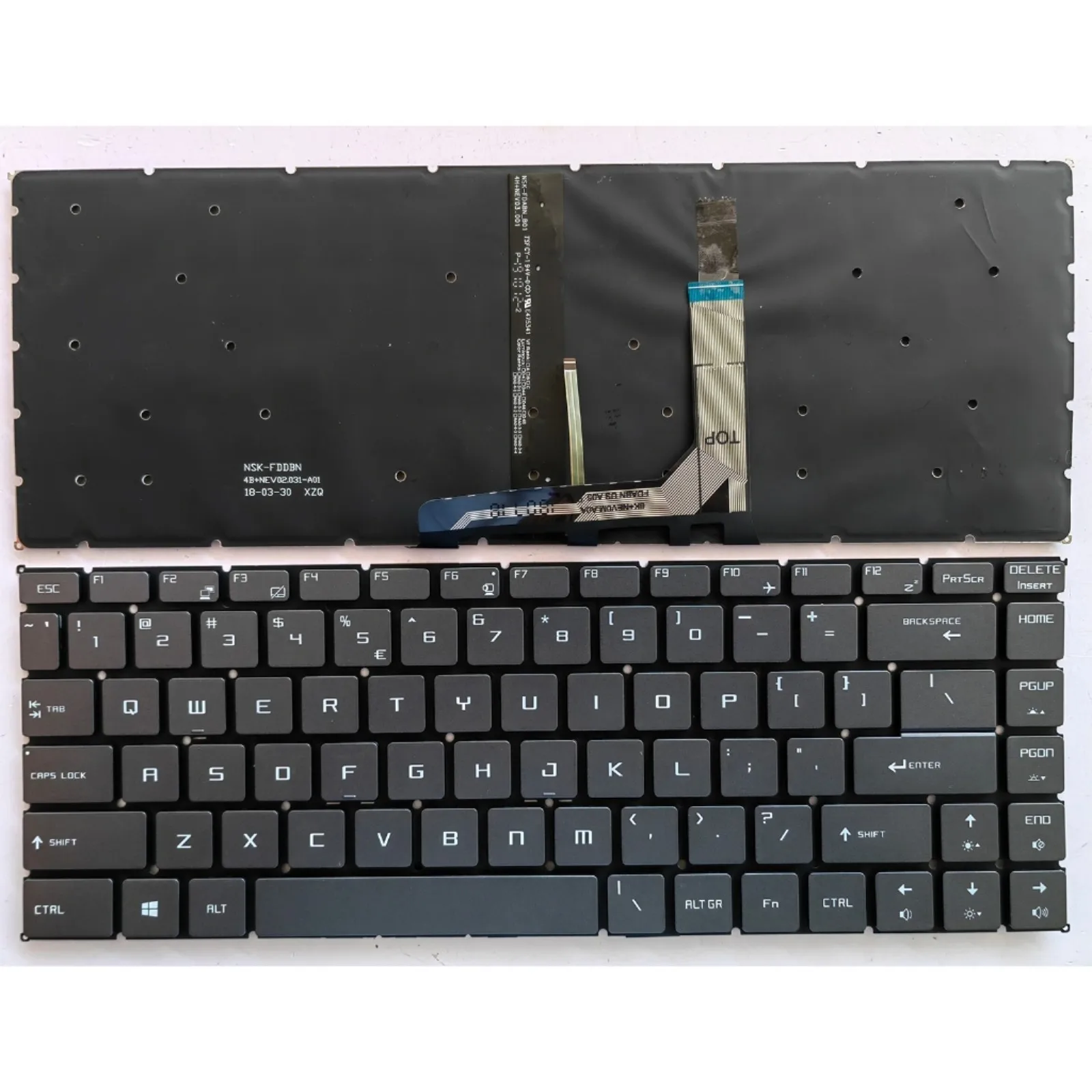 Diseño US RU para MSI GF63 GS65 9RCX 9SCSR 8RD 9SCXR 8RC Thin 10SCXR 10UD 10UC 10SC/GF65 Thin 10UE 9SEXR 10SCSR 9SE teclado - imagen 5