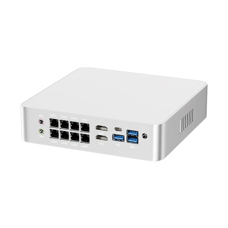 Mini PC Intel Core i7-8705G 8x 2,5G Ethernet USB-C 2x HDMI2.0 2x ranuras DDR4 M.2 SSD 2x COM DB9 RS232/422/485 Win10/11 Linux - imagen 5