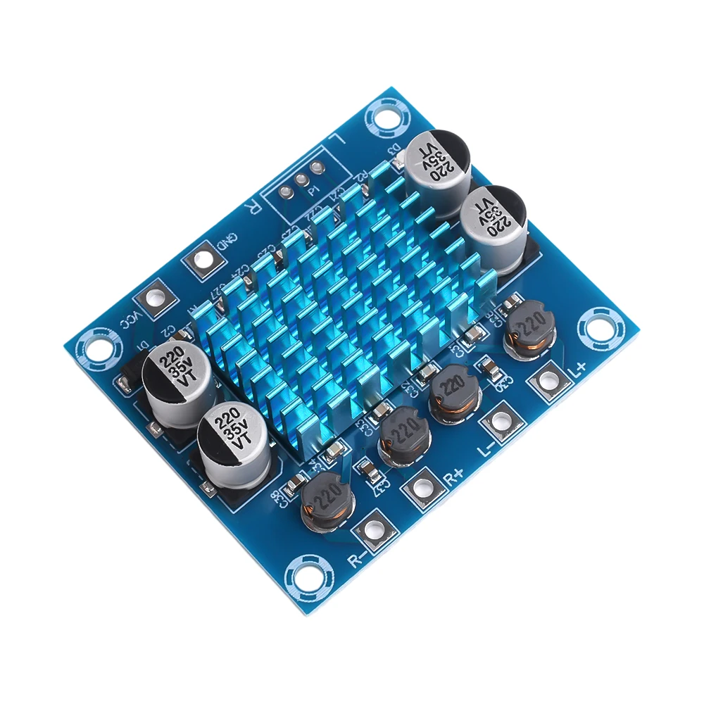 TPA3110 XH-A232 30W + 30W Placa amplificadora de potencia de Audio estéreo Digital de 2,0 canales DC 12V 24V 3A Módulo de altavoz de doble canal - imagen 5