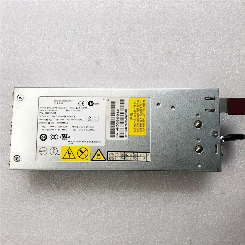 DPS-1200GB A para fuente de alimentación del servidor HP DL380G5 412837 -001 419613 -001 1200W - imagen 5