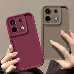Funda para móviles POCO de silicona suave y diseño moderno
