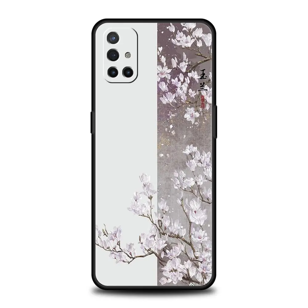 Funda de teléfono para OnePlus 12 11 10 9 Pro 9T 12R 10R 9R 9RT 10T 8T 7T Nord 2T CE 2 5G N200 N10 N100 funda suave flor 12 - imagen 4