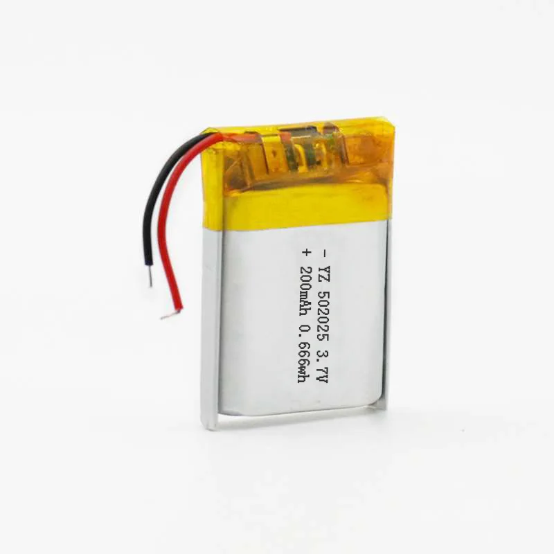 Batería recargable de polímero de litio 3,7 v 200mah 502025 para reloj inteligente PSP lámparas LED altavoces Bluetooth Mini cámaras - imagen 5