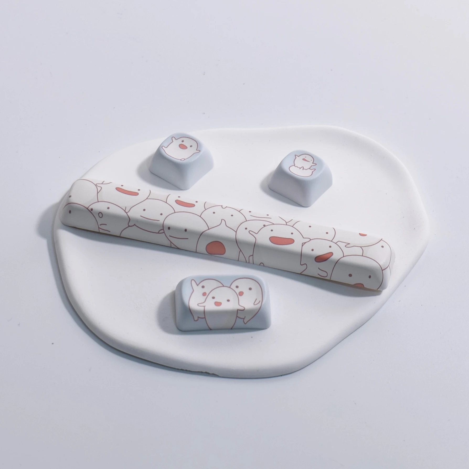 Teclas con temática Wala, teclas bonitas con perfil XOA, PBT, 5 caras, F75, F87, F99VGN, 141 teclas - imagen 3