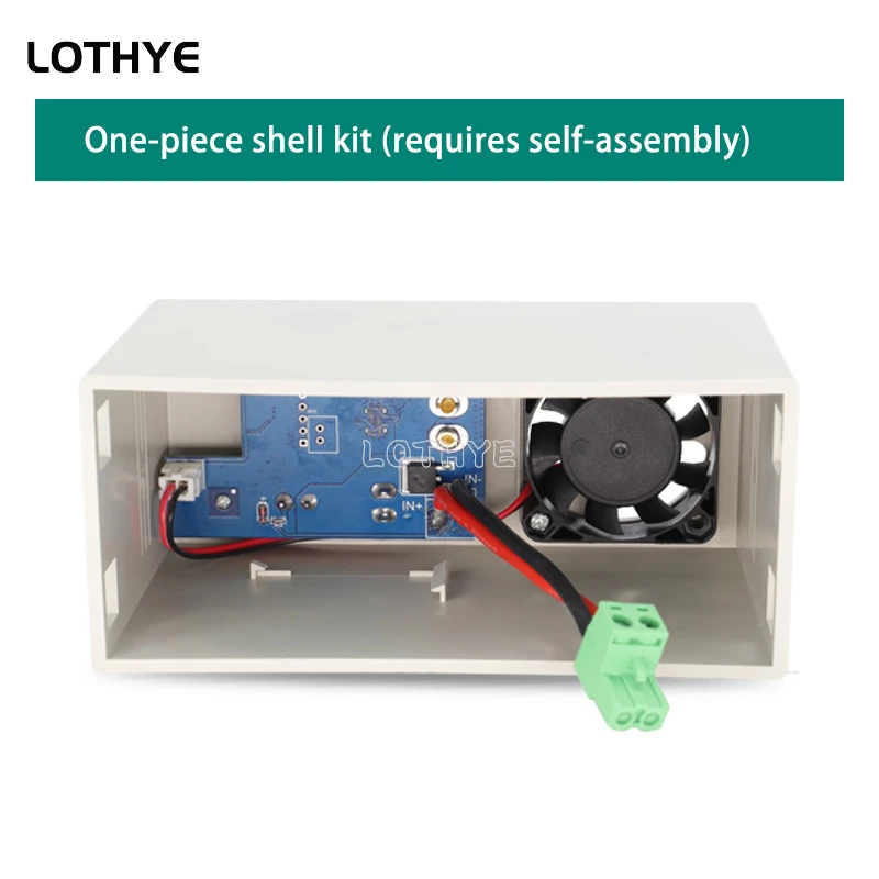 Kit de carcasa DIY para fuente de alimentación CC ajustable XY6008, módulo Buck de corriente de conmutación de fuente constante de voltaje constante LED
