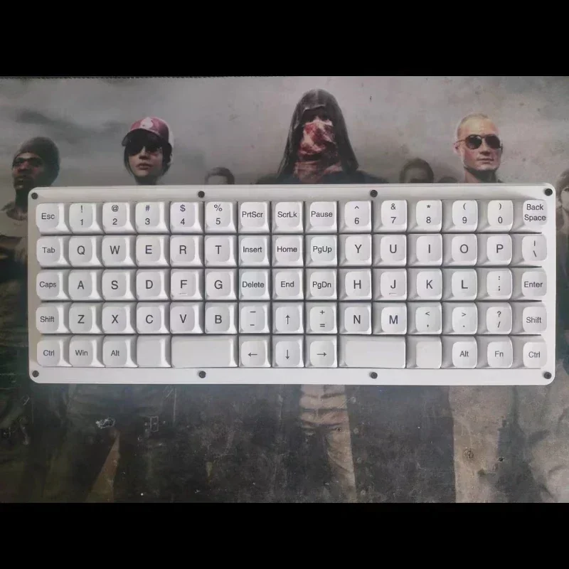 Teclado mecánico Ortho C75 Planck, modo único personalizado, Qmk/Vial, diseño en línea, teclado Orthogonal intercambiable en caliente con cable tipo C - imagen 2