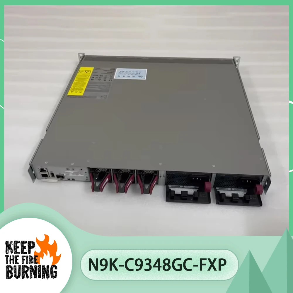Conmutador de red central Gigabit eléctrico 4x25G 2x100G de 48 puertos N9K-C9348GC-FXP - imagen 5