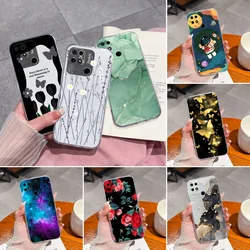 Xiaomi Redmi 10C Funda Silicona Transparente Anticaídas Delgada