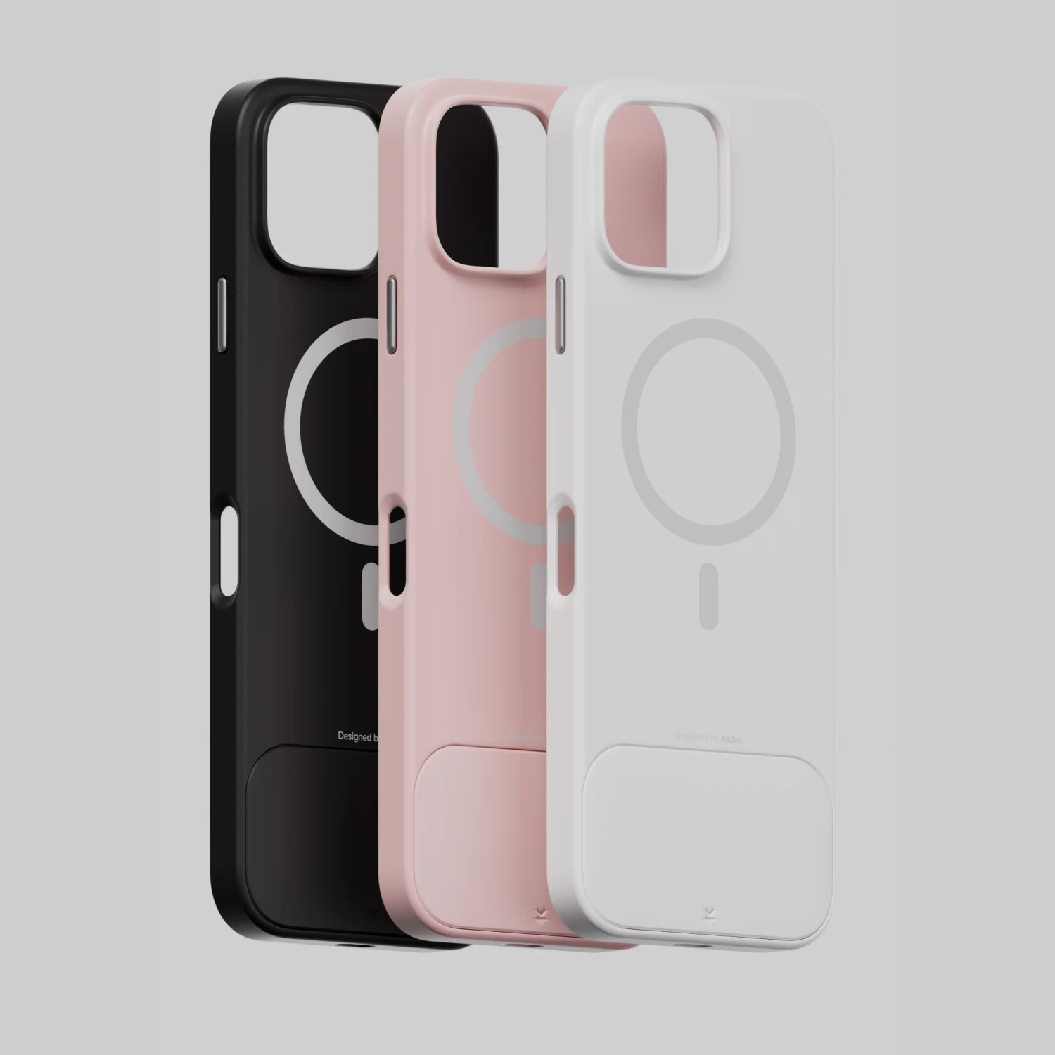 Akko MetaKey 37 teclas Mini teclado de teléfono funda de teléfono con teclado PU TPU con soporte magnético para iPhone 16 Pro Max 17 Pro Max - imagen 5