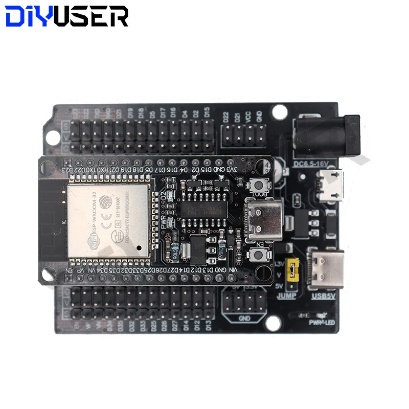 Placa de desarrollo ESP32 TYPE-C USB CH340C WiFi + Bluetooth potencia Ultra baja Dual Core ESP32-DevKitC-32 ESP-WROOM-32 placa de expansión - imagen 2