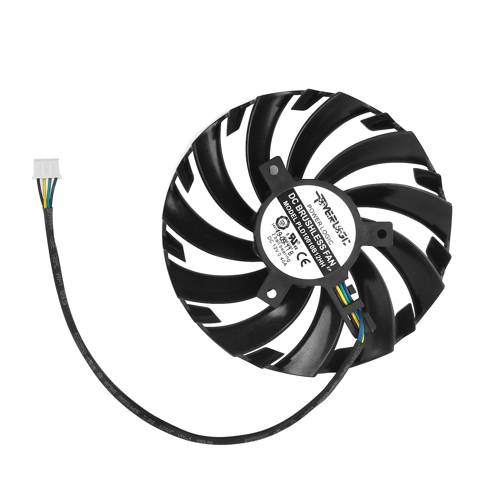 Nuevo 95MM PLD10010B12HH dos rodamientos de bolas DC 12V 0.40A ventilador enfriador de tarjeta de vídeo gráfica - imagen 2