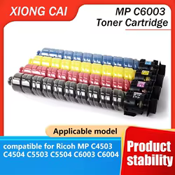 Cartucho de tóner compatible de alto rendimiento para Ricoh MP C4503/C4504/C5503/C5504/C6003/C6004 - Reemplazo de calidad superior
