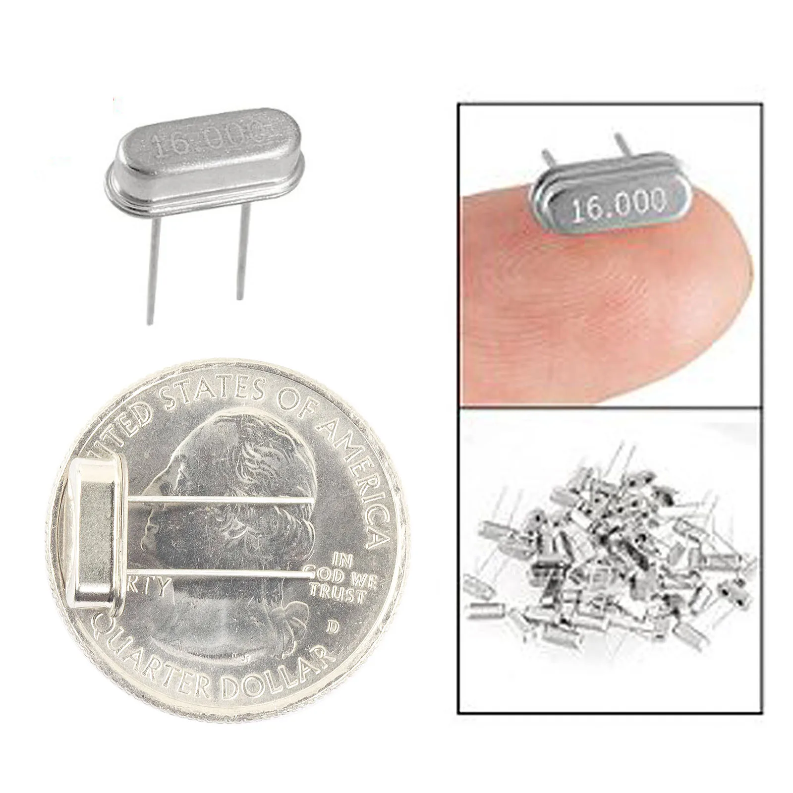 20 piezas Hc-49s oscilador de cristal resonador electrónico resonador de cuarzo cerámico 12 16 20 25 Mhz - imagen 4