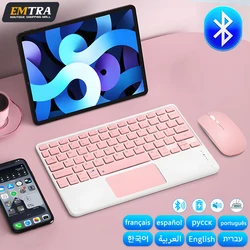 Teclado inalámbrico con TrackPad iPad Air/Mini Pro iOS Android Windows