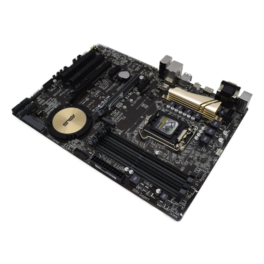 Placa base ASUS H170-PRO compatible con i7-7700 6700K i5-7600 6500 i3-7320 6300 CPU LGA1151 4xDDR4 IntelH170 M.2 PCIe3.0 placa base ATX - imagen 5