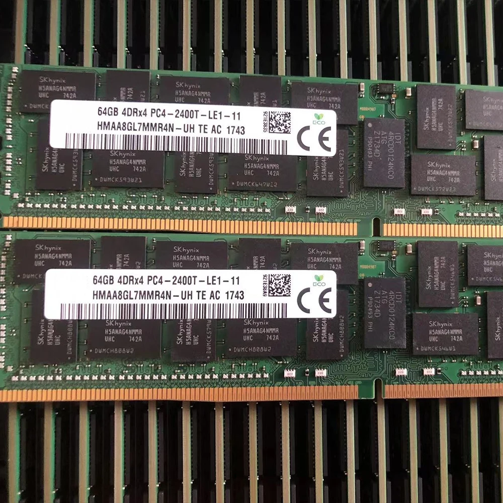 1 Uds HMAA8GL7MMR4N-UH 64G 4DRX4 PC4-2400T LRDIMM ECC memoria de servidor - imagen 3