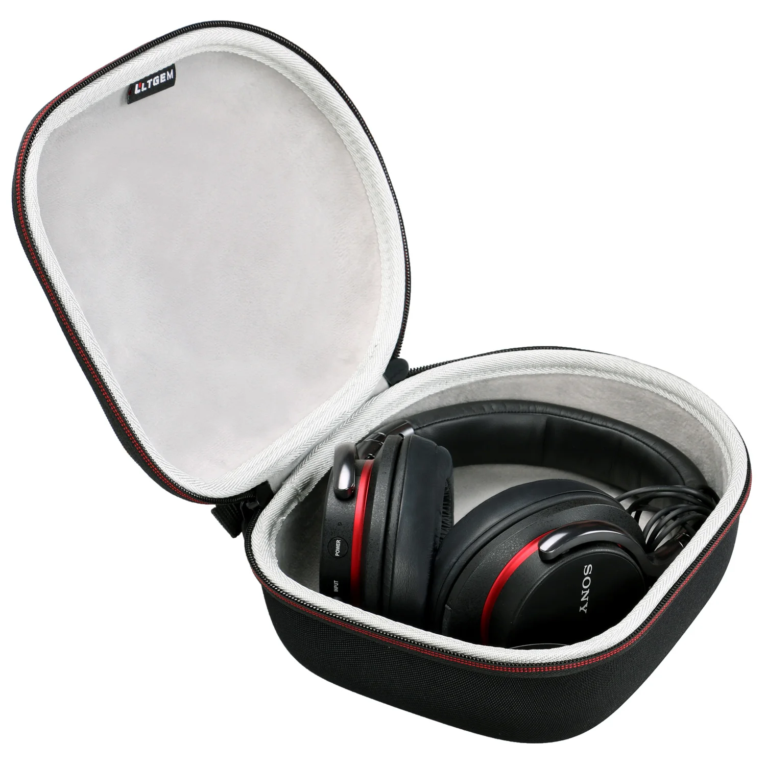 Estuche rígido de EVA para auriculares Logitech G435, bolsa protectora de almacenamiento de transporte (¡solo estuche!) - imagen 4