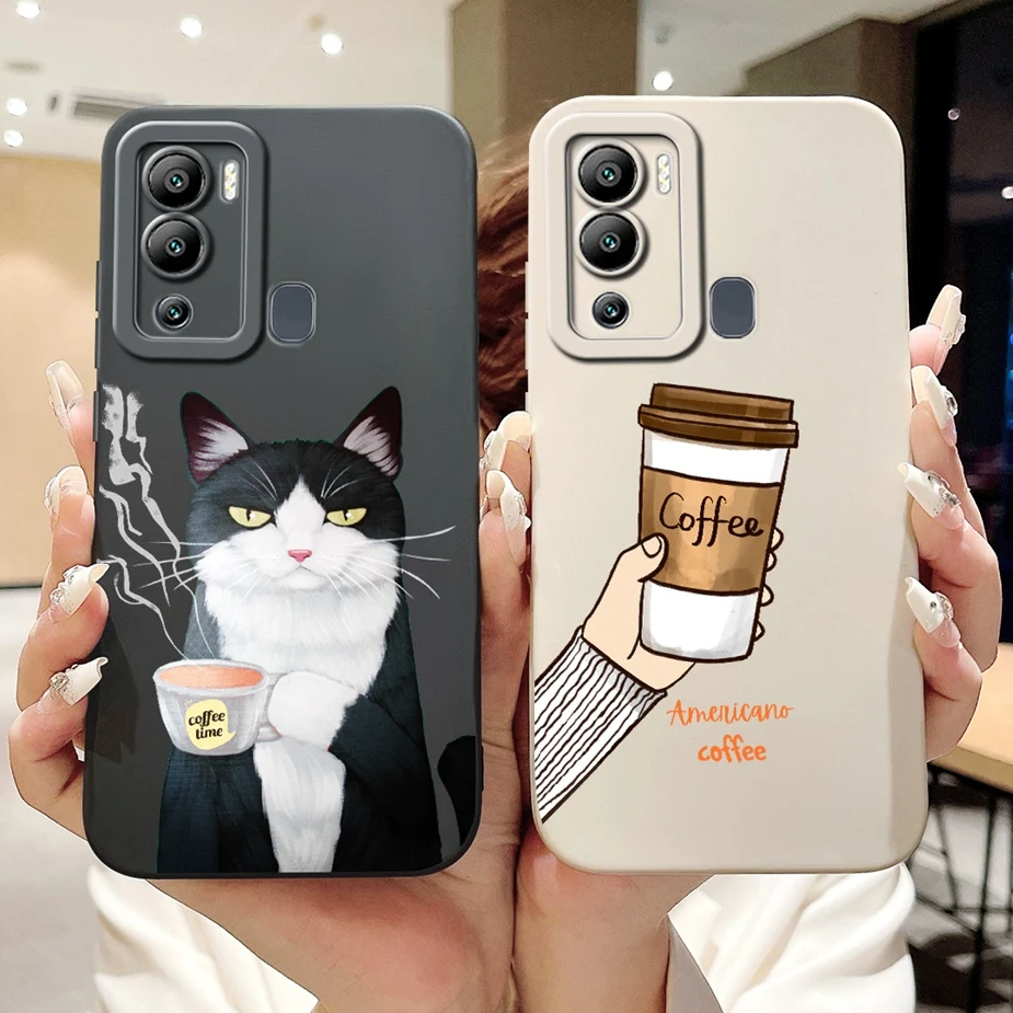 Funda de TPU suave con dibujos animados para Infinix Hot 12 Pro, 12, 12, X665 - imagen 4