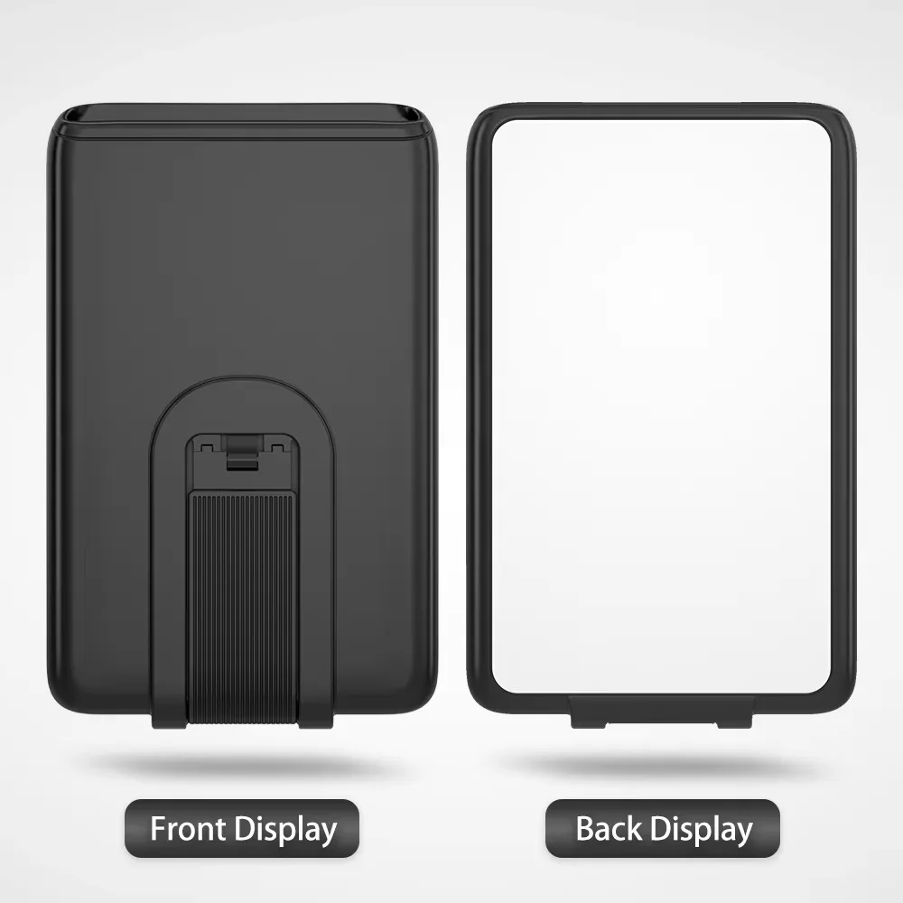 Tarjetero adhesivo para tarjetas de teléfono, billetera adhesiva para identificación/tarjetero de crédito, funda trasera, tarjetero, bolsillo para iPhone, Samsung Galaxy - imagen 4