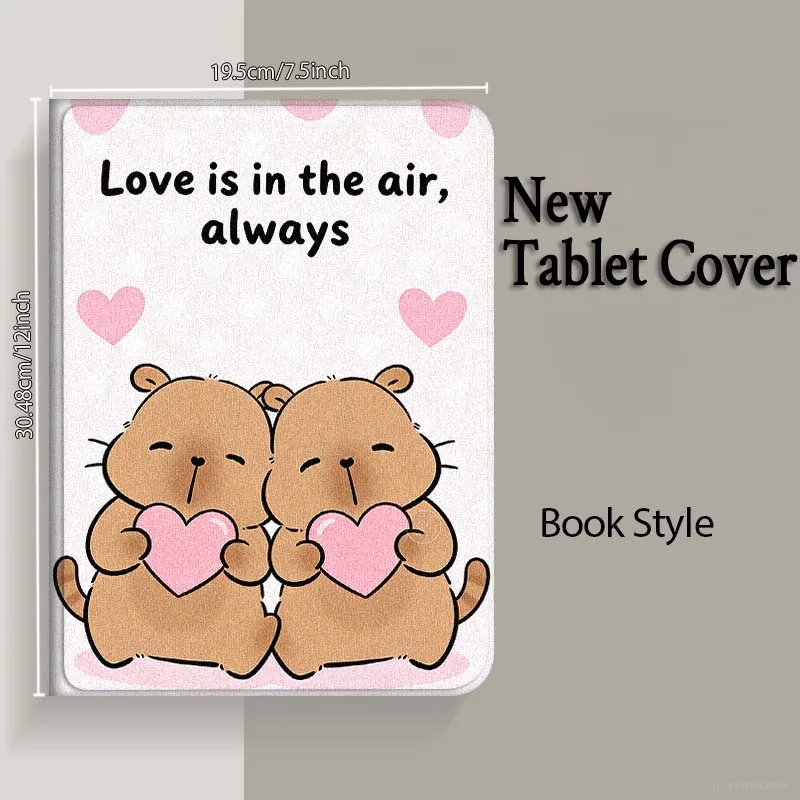 Funda de capibara de dibujos animados para Huawei Honor Tab Magic Pad GT 6 X9 X8A X8 V8 V7 9 8 2 3 13,3 10 Pro pulgadas - imagen 5