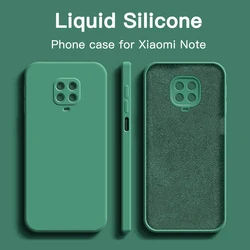 Funda Silicona Líquida Mate Xiaomi Redmi Note 9 Pro Max 9S 9T