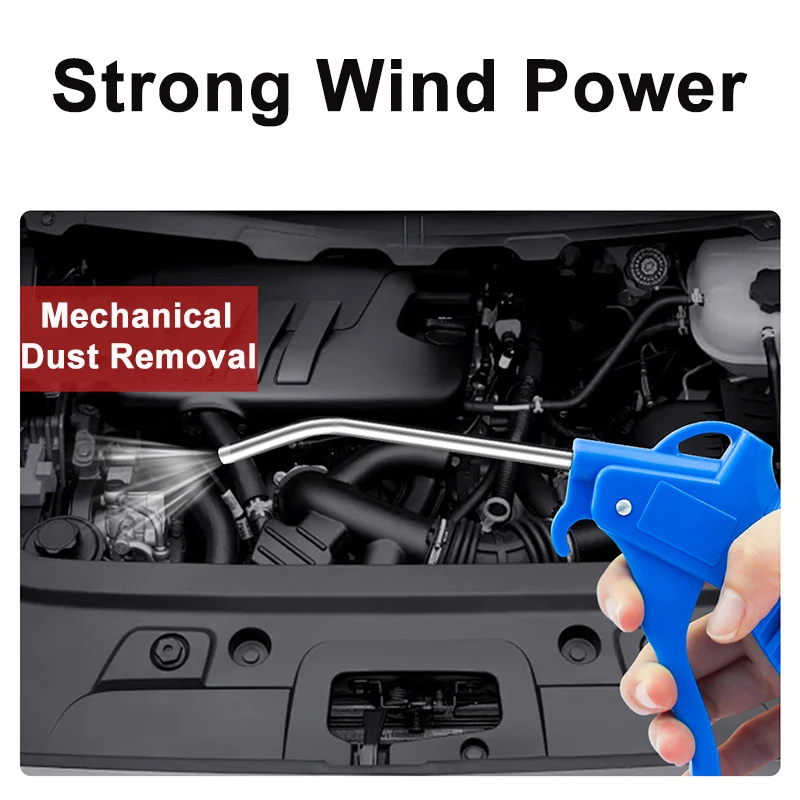 Pistola sopladora de polvo neumática Airtac, secador de pelo, pistola de aire X-AGB/X-AGR, bomba de aire de alta presión, pistola pulverizadora, eliminación de polvo - imagen 2