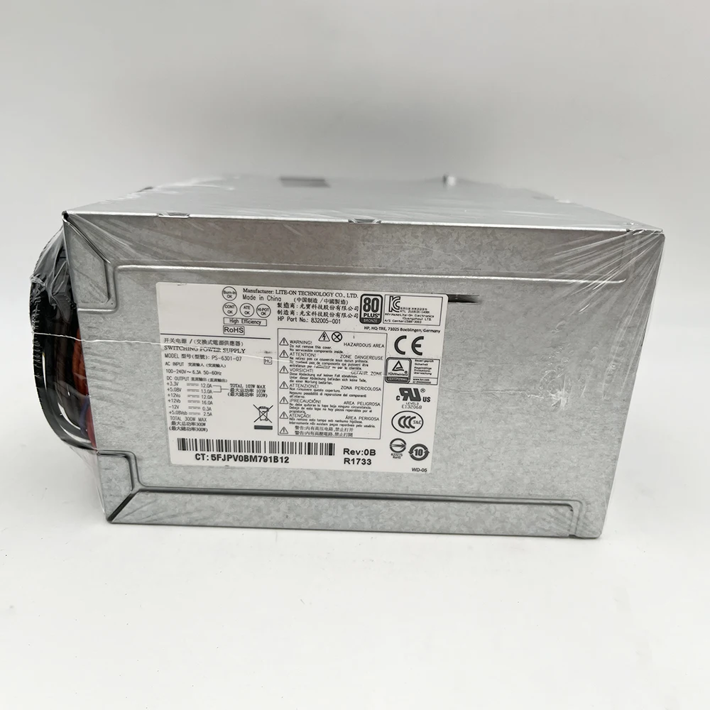 Para fuente de alimentación de escritorio HP PS-6301-07 832005 -001 300W - imagen 4