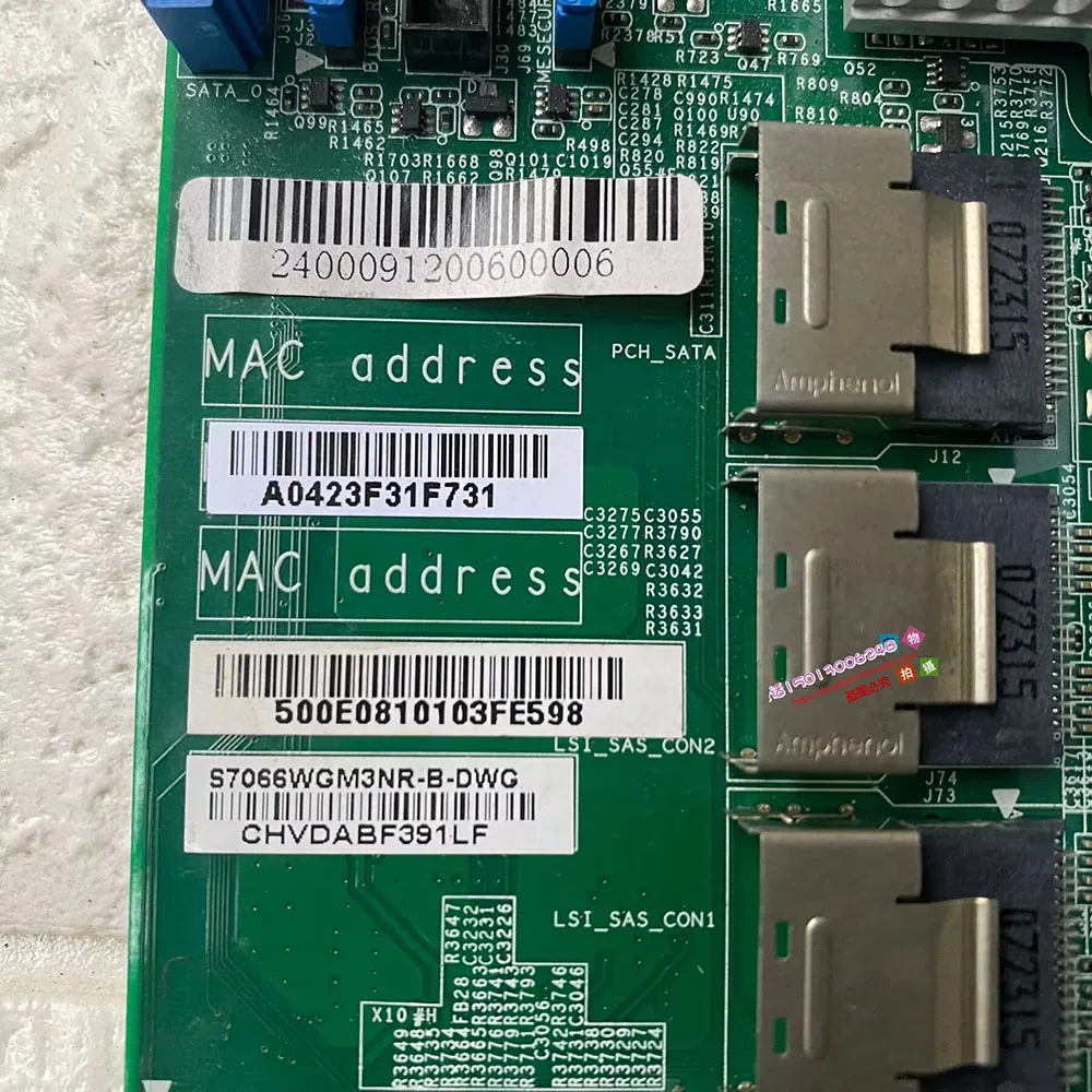 Placa base de servidor S7066WGM3NR-B-DWG I620-G15 S7066GM3NR-B-DWG para placa base TYAN S7066 - imagen 3