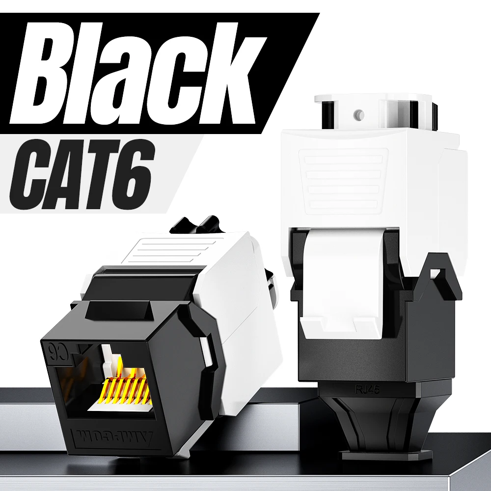 CAT6 Black 1pc