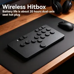 Impactx Hitbox Game Keyboard Wireless Dual-switch Low-profile Seat Hot Swap Gateron Kailh Dual Mode Ergonomics Keyboard Custom