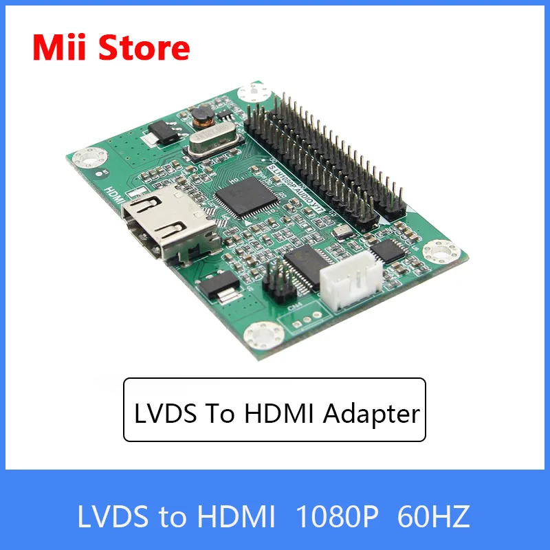 Convertidor de placa adaptadora Compatible con LVDS a HDMI Compatible con resolución 1080P 720P compatible con Raspberry Pi - imagen 4