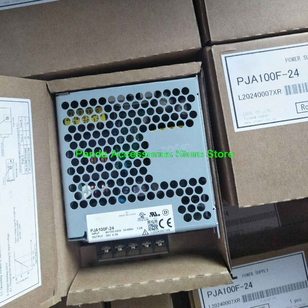 Para fuente de alimentación conmutada COSEL 100W entrada AC100-240V 50-60Hz 1.2A salida 24V 4.3A AC/DC PJA100F-24 - imagen 3