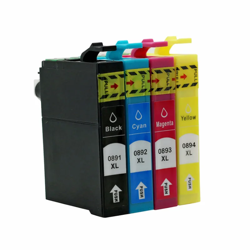 Vilaxh-cartucho de tinta T0891 T0892 T0893 T0894 para Epson S22 21 510 410 100 110 105 200 210 205 405 400 115 - imagen 4