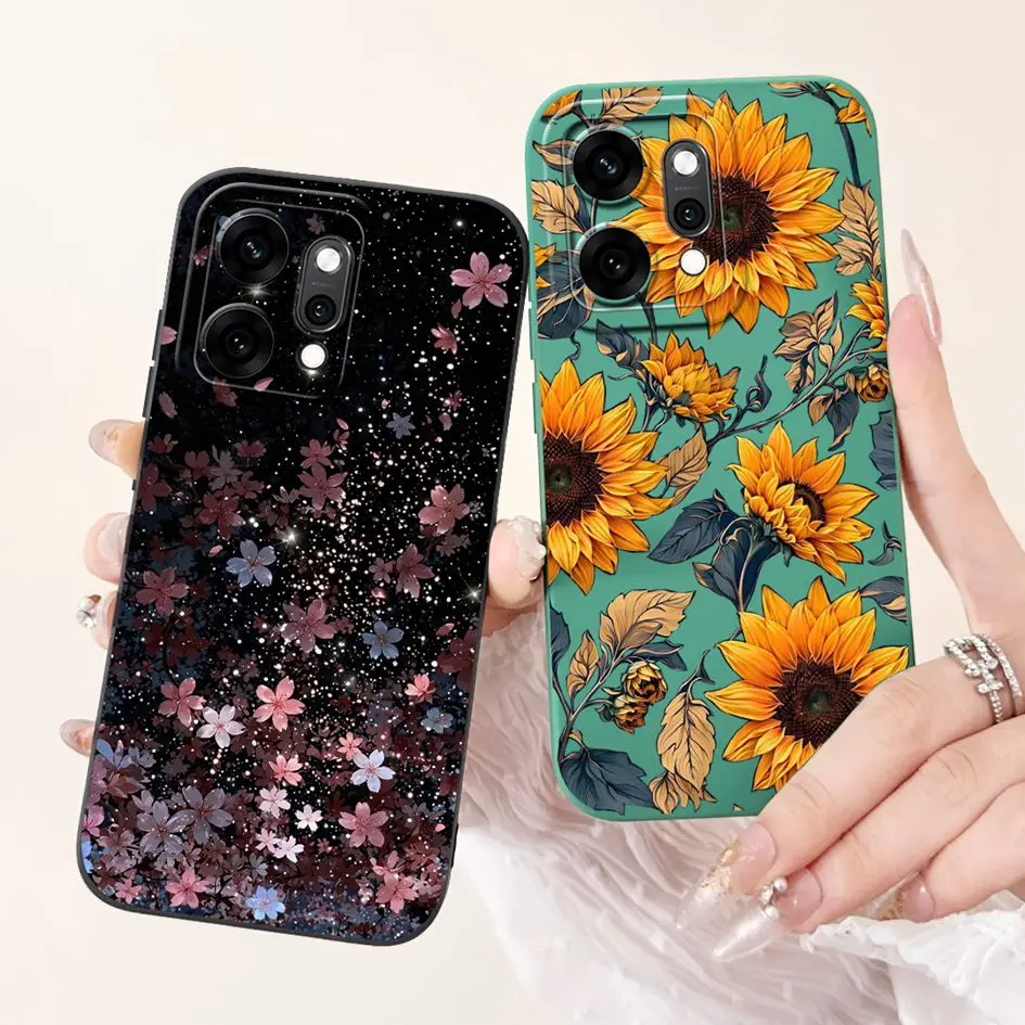 Para OPPO Reno14 Pro funda nueva moda Bowknot dibujos animados suave TPU funda trasera de silicona para OPPO Reno 14 Reno14 5G CPH2737 fundas de teléfono - imagen 3