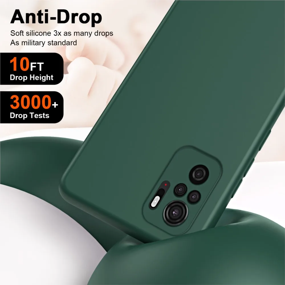 Funda de silicona Candy para Xiaomi Redmi Note 10 4G Note 10S, funda de teléfono suave ultrafina de lujo a prueba de golpes, funda Redmi Note10 S 4G - imagen 2