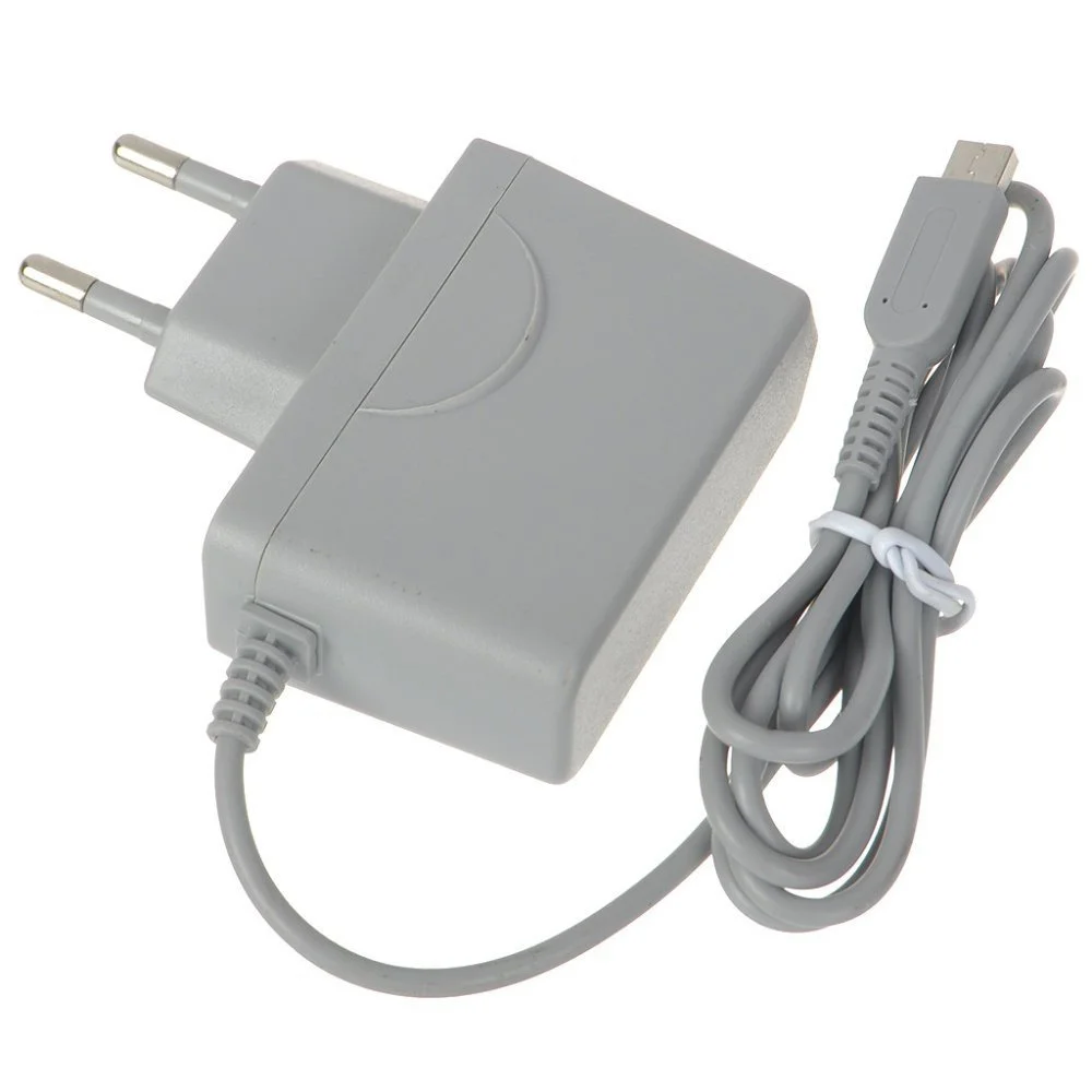 Fuente de alimentación con enchufe europeo, cargador de viaje para nuevo 3DS XL, CA 100-240V, cc 5V, 50/60Hz, adaptador de CA para DSi XL 2DS 3DS XL, 10 piezas