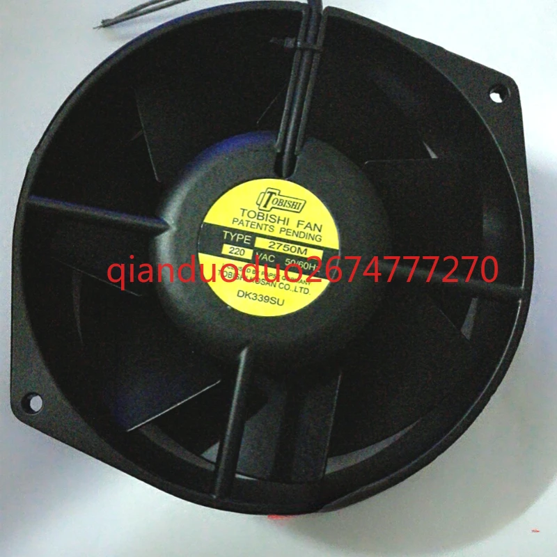 Ventilador de flujo axial de 15CM TYPE-2750M hoja de hierro 220V convertidor de frecuencia ventilador de refrigeración 170*150*55 resistente a altas temperaturas