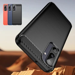 Samsung Galaxy Wide 8 – Funda TPU Antigolpes Fibra de Carbono