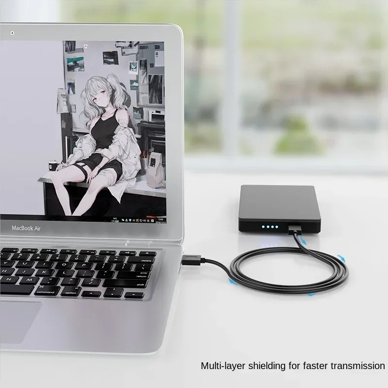 Cable de disco duro móvil de alta velocidad USB30 AM a cable de datos MicroB cableado de computadora digital - imagen 3