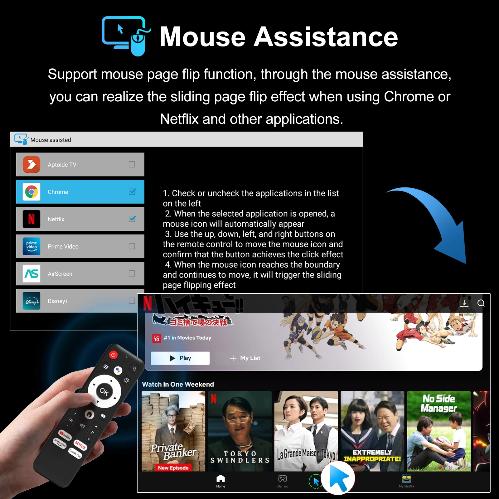 LEFFOT RK3518 Android 14,0 Smart TV Box RK3518 4K con Wifi 6 Smart 3D asistente de Google Netflix YouTube BT5.4 Smart TV Box - imagen 3