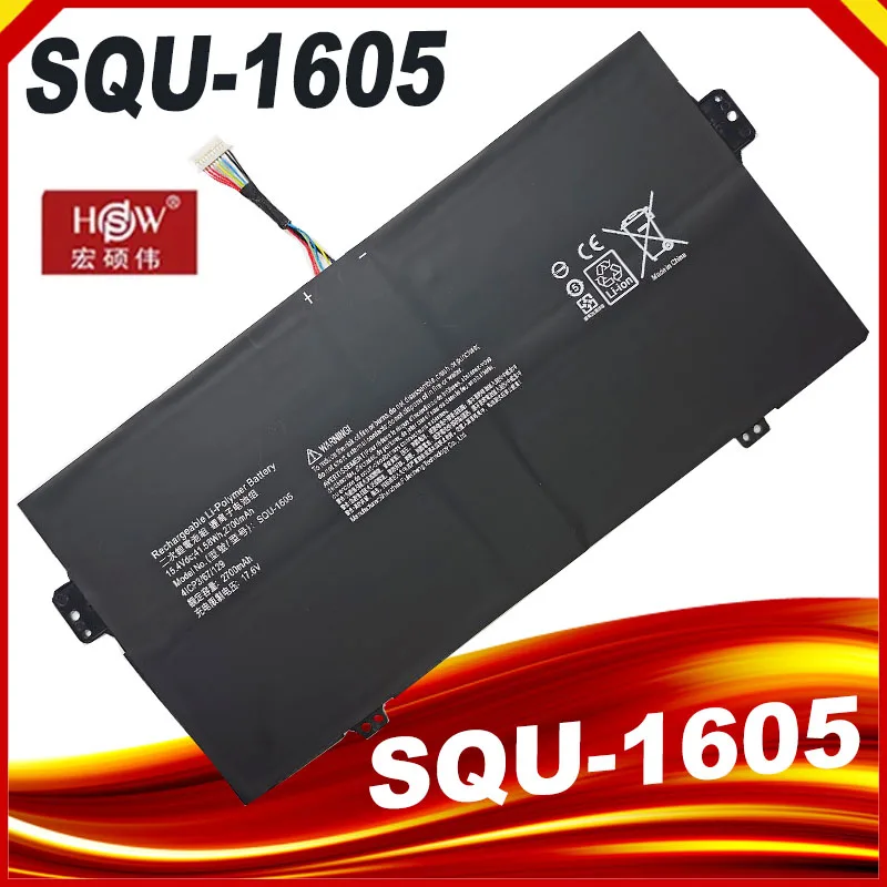 SeagullStar SQU-1605 batería del ordenador portátil para ACER Swift 7 S7-371 SF713-51 para ACER Spin 7 SP714-51 41CP3/67/129 15,4 V 41.58WH/2700mAh