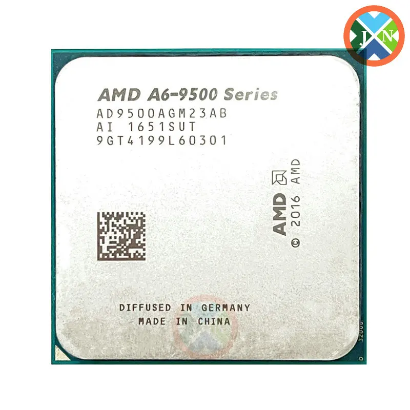 AMD A6-Series A6-9500 A6 9500 A6 9500B Procesador de CPU de doble núcleo de 3,5 GHz AD9500AGM23AB/ AD950BAGM23AB Socket AM4