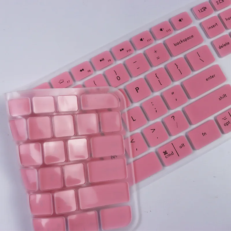 Funda de teclado para llaves MX para Mac, Logitech, Logi, Protector inalámbrico, funda de silicona transparente, accesorios - imagen 5